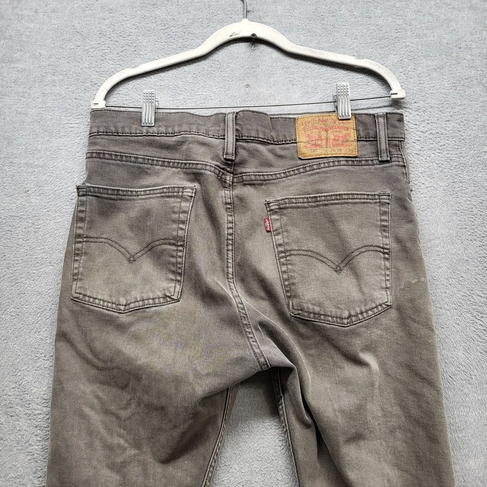 Levi's 511 Men Jeans 33X30 Gray Denim Slim Skinny 30